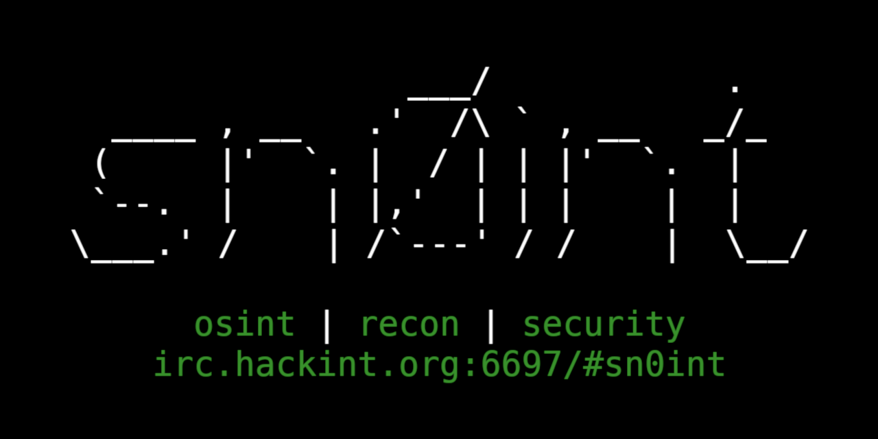 sn0int registry